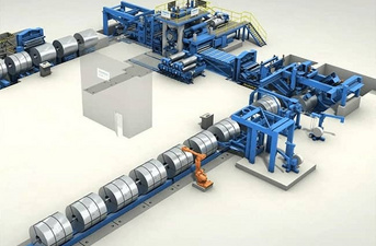 Model Hot Skin Pass Mill
