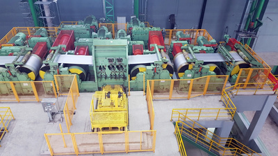 Continuous pickling line (CPL) supplied by Primetals Technologies for the new production plant in Caofeidian of Chinese steel producer Shougang Jingtang United Iron & Steel Co., Ltd. (Shougang Jingtang)
