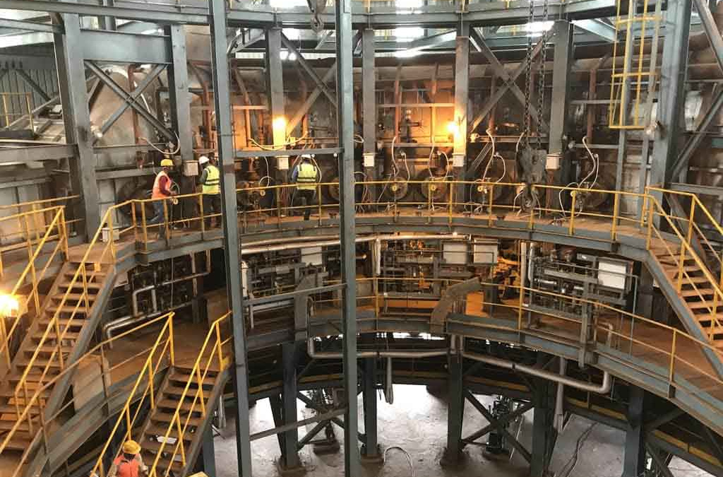  Inside the Circular Pelletizing Plant