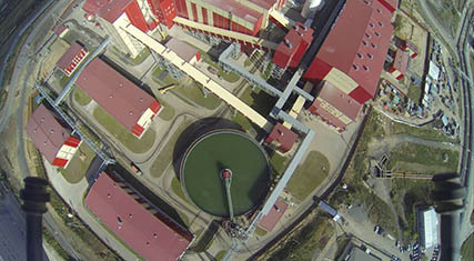 Dewatering plant at SGOK, Stary Oskol, Russia