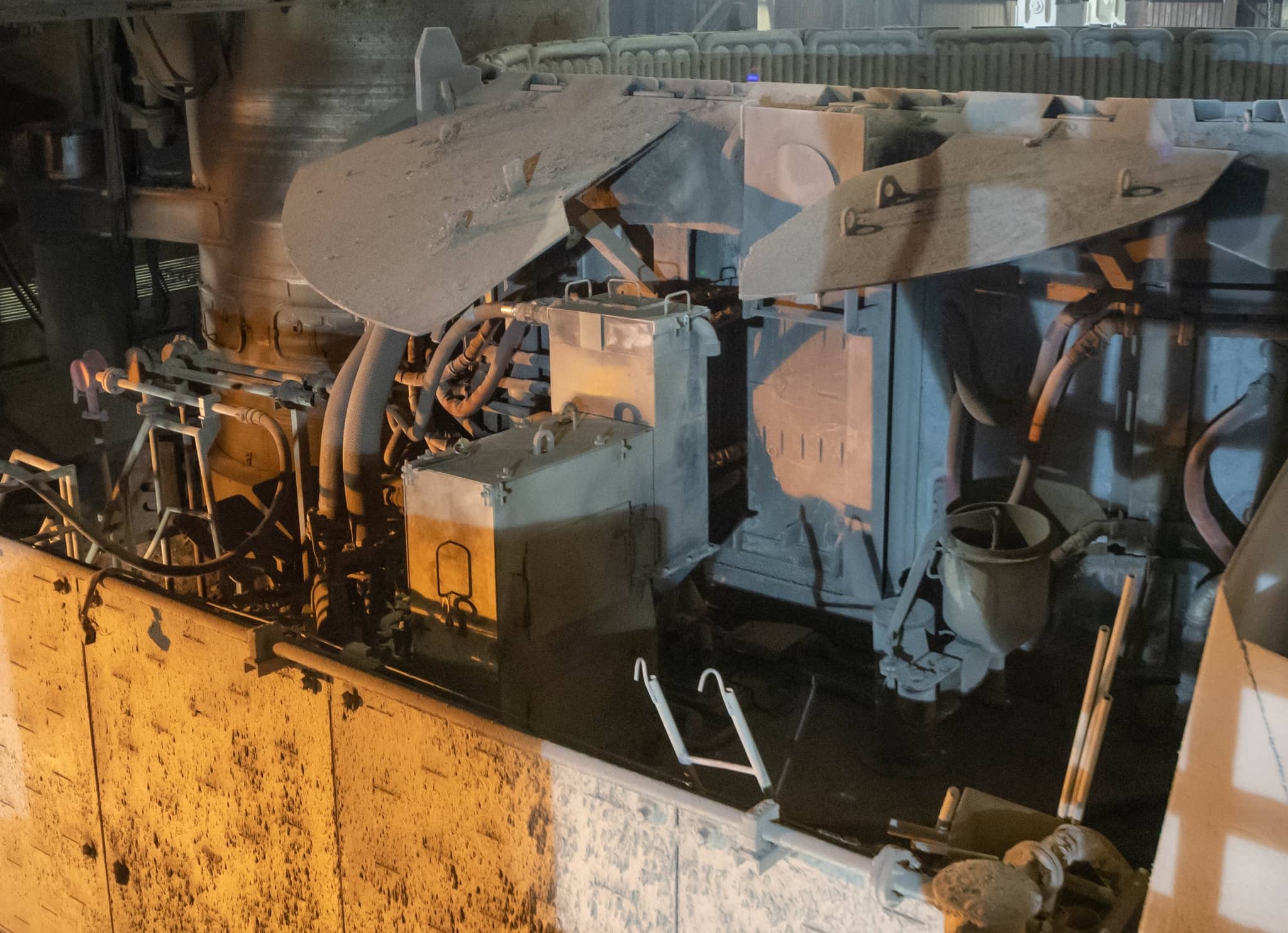 EAF Automatic Tap Hole Refilling